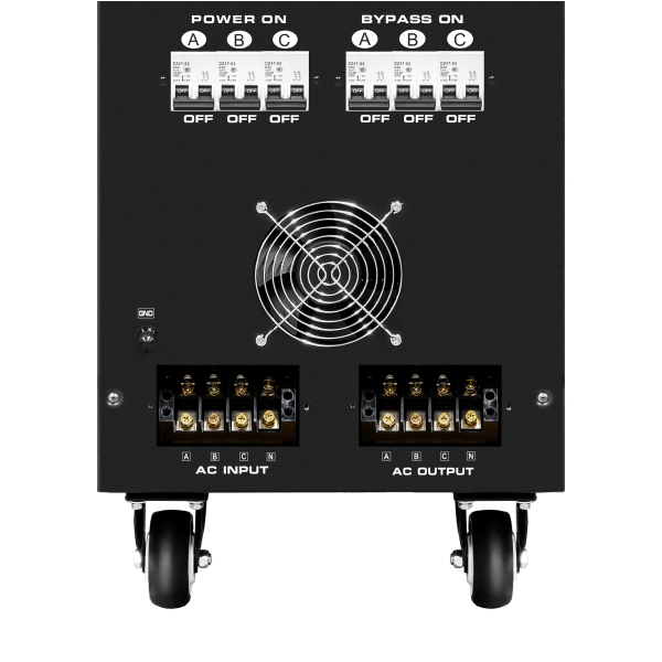 Automatyczny trójfazowy stabilizator napięcia KEMOT PROavr-50k