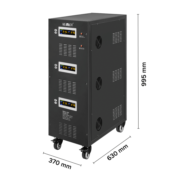 Automatyczny trójfazowy stabilizator napięcia KEMOT PROavr-50k