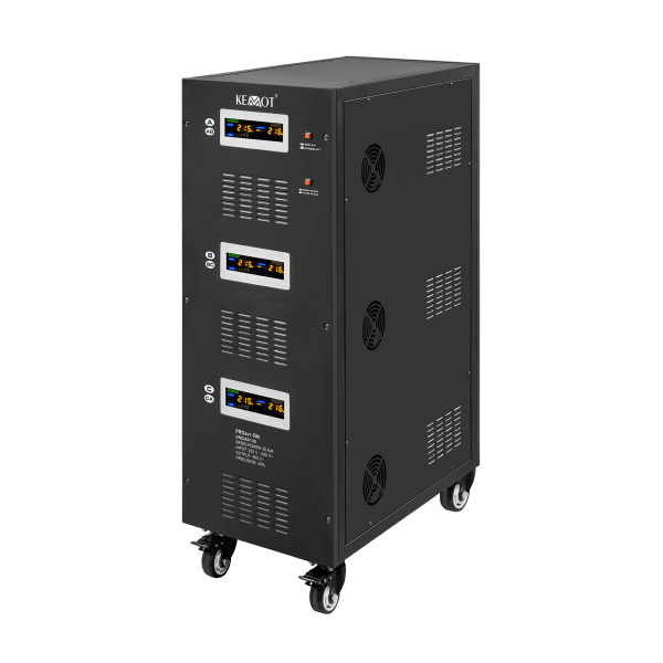 Automatyczny trójfazowy stabilizator napięcia KEMOT PROavr-50k