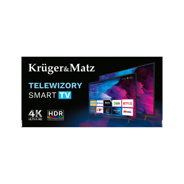 Baner Kruger&Matz - Telewizory Smart TV (200 x 100 cm)