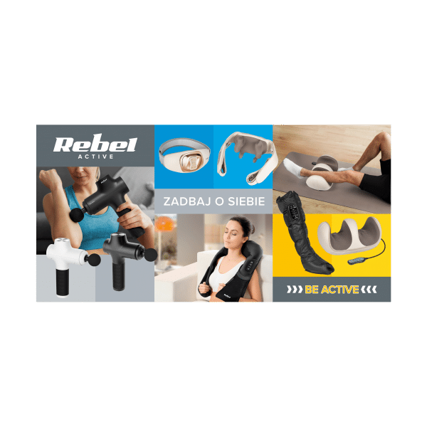 Baner Rebel Active - Masażery (200 x 100 cm)