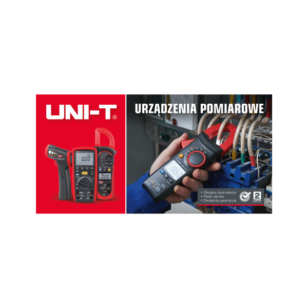 Baner Uni-T - Urządzenia pomiarowe (200 x 100 cm)