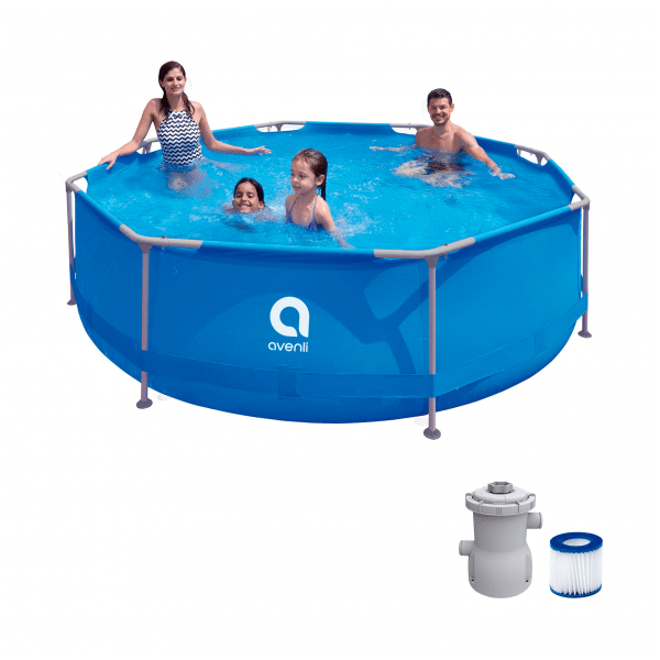 Basen stelażowy AVENLI okrągły 305x76