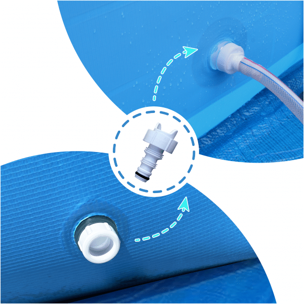 Basen stelażowy AVENLI okrągły 305x76