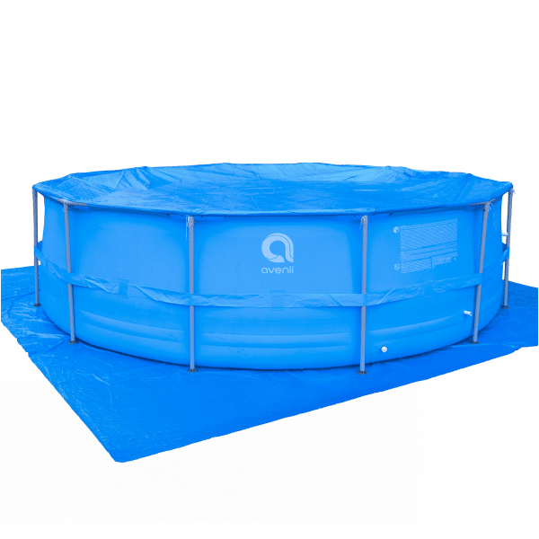 Basen stelażowy AVENLI Premimu okrągły 457x122 zestaw