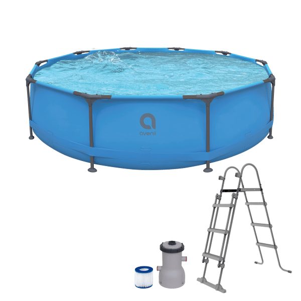 Basen stelażowy AVENLI Premium 366x100 zestaw