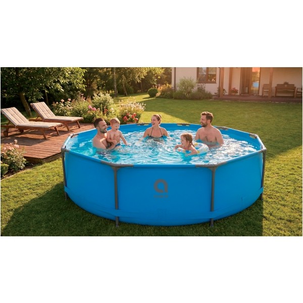 Basen stelażowy AVENLI Premium 366x100 zestaw