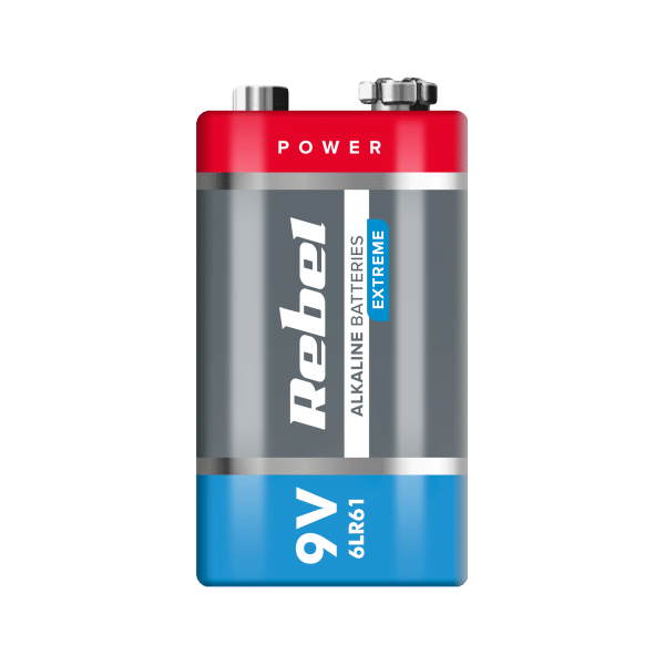 Bateria alkaliczna REBEL EXTREME 9V 6LR6