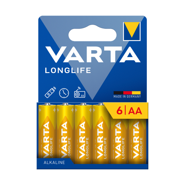 Bateria alkaliczna VARTA LR06 LONGLIFE 6szt./bl.
