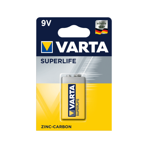 Bateria VARTA 9V SUPERLIFE 1szt./bl.