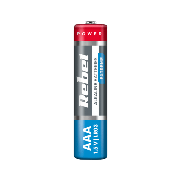 Baterie alkaliczne REBEL EXTREME LR03 2szt./bl.