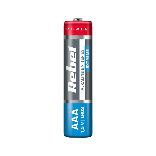 Baterie alkaliczne REBEL EXTREME LR03 4szt./bl.