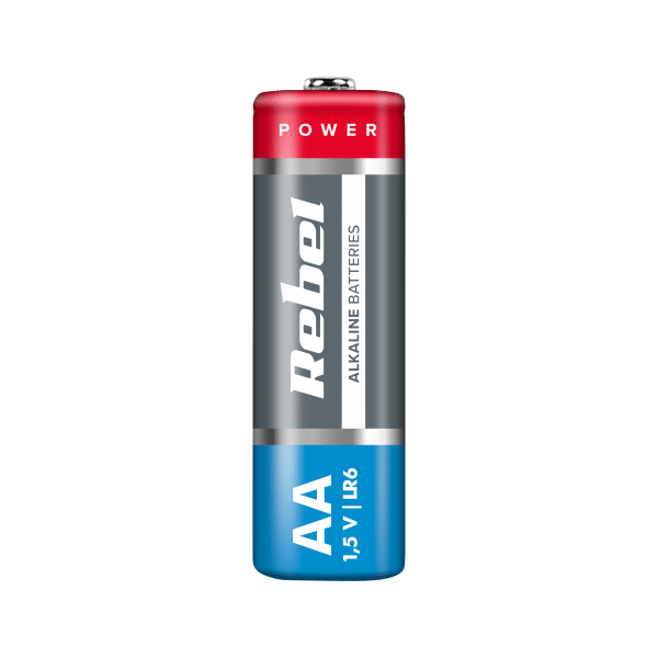 Baterie alkaliczne REBEL LR6 4szt/bl.