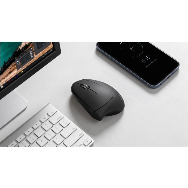 Bezprzewodowa mysz pionowa Rebel VM10