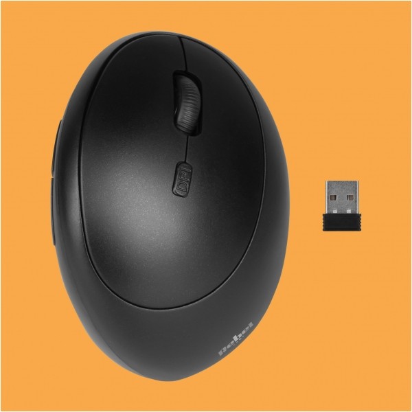 Bezprzewodowa mysz pionowa Rebel VM20