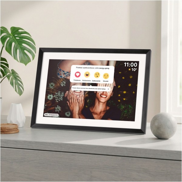 Cyfrowa ramka Kruger&Matz na zdjęcia FRAMEO WiFi 10,1" z podświetleniem