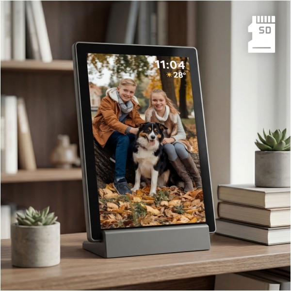 Cyfrowa ramka Kruger&Matz na zdjęcia FRAMEO WiFi 10,1" z wbudowanym akumulatorem