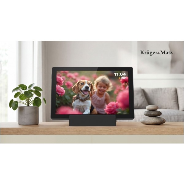 Cyfrowa ramka Kruger&Matz na zdjęcia FRAMEO WiFi 10,1" z wbudowanym akumulatorem