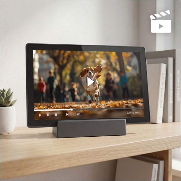 Cyfrowa ramka Kruger&Matz na zdjęcia FRAMEO WiFi 10,1" z wbudowanym akumulatorem