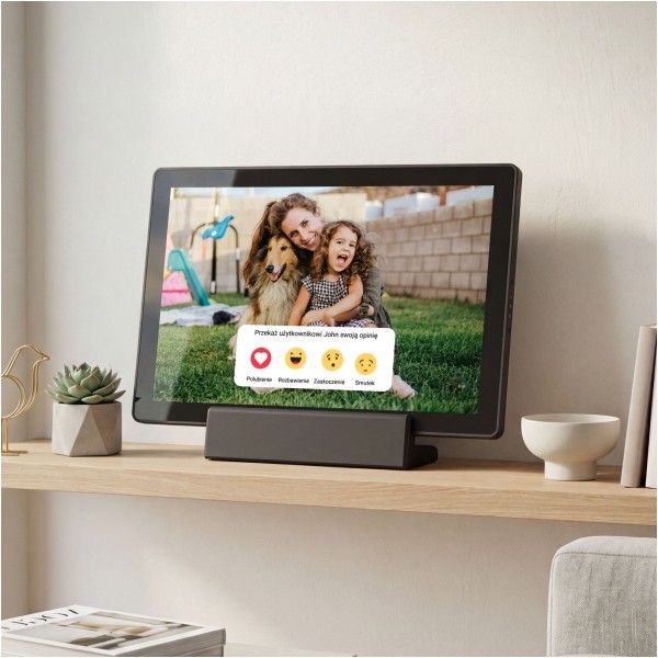 Cyfrowa ramka Kruger&Matz na zdjęcia FRAMEO WiFi 10,1" z wbudowanym akumulatorem