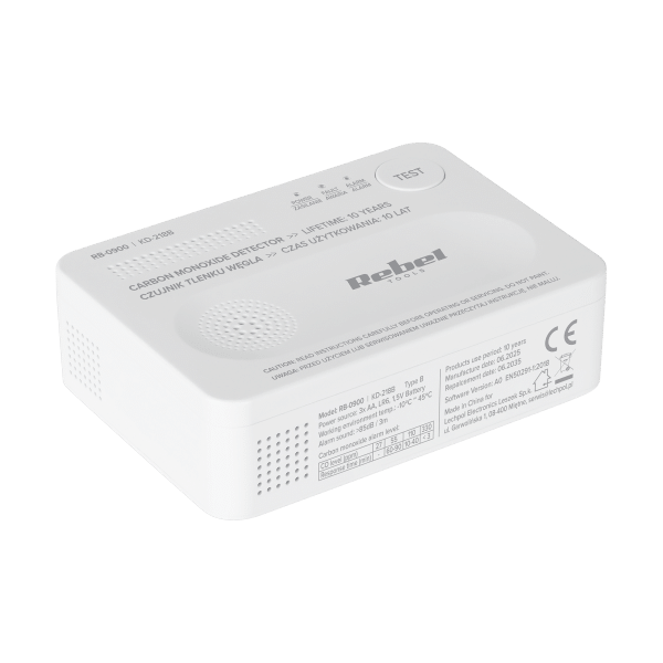 Czujnik tlenku węgla Rebel (czadu) KD-218B
