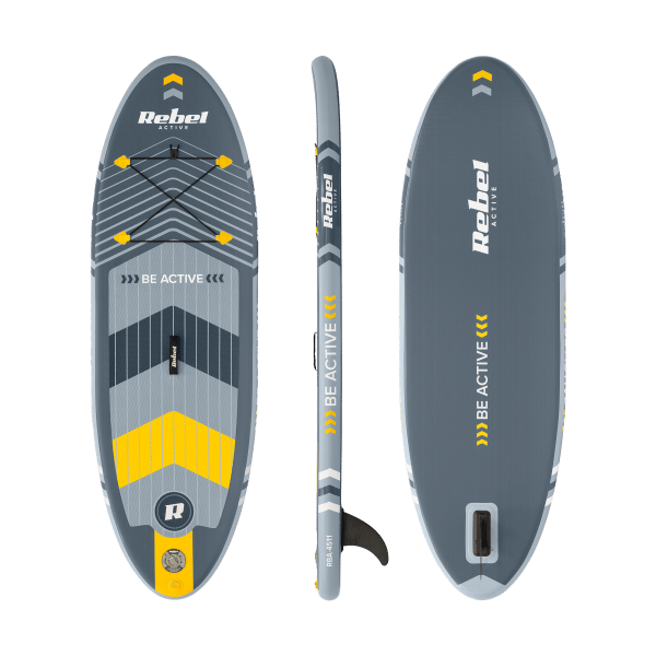 Deska SUP REBEL ACTIVE pompowana 244x76x10, zestaw