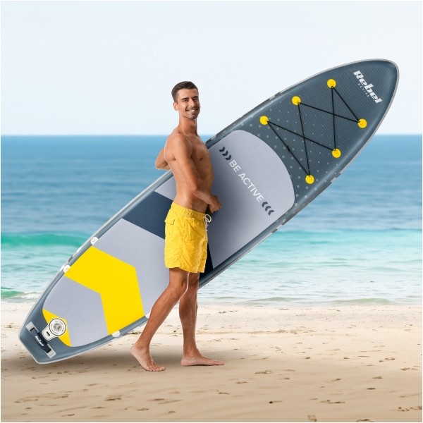 Deska SUP REBEL ACTIVE pompowana 350x81x15cm , zestaw