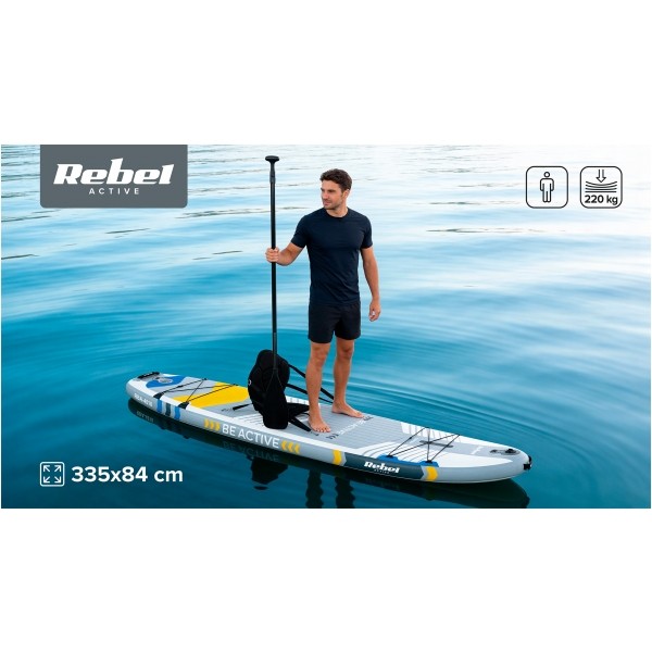 Deska SUP REBEL ACTIVE PRO RBA-4518 - biała