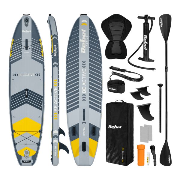Deska SUP REBEL ACTIVE PRO RBA-4518 - szara