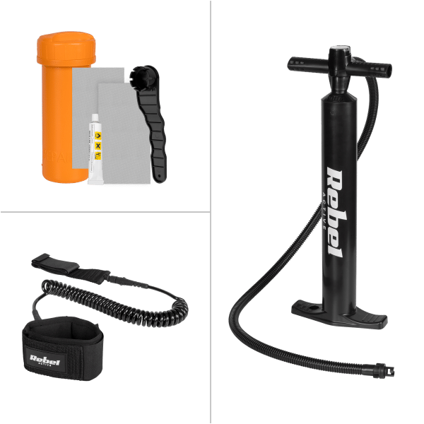 Deska SUP REBEL ACTIVE PRO RBA-4518 - szara