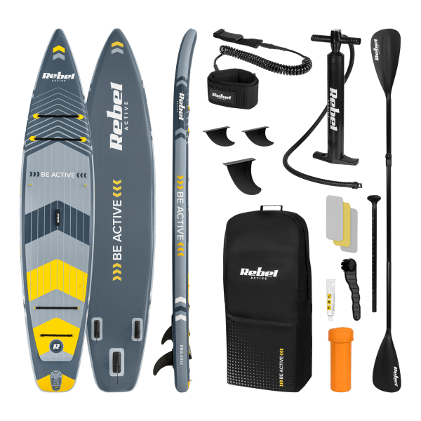 Deska SUP REBEL ACTIVE PRO Touring, 381x81x15, zestaw