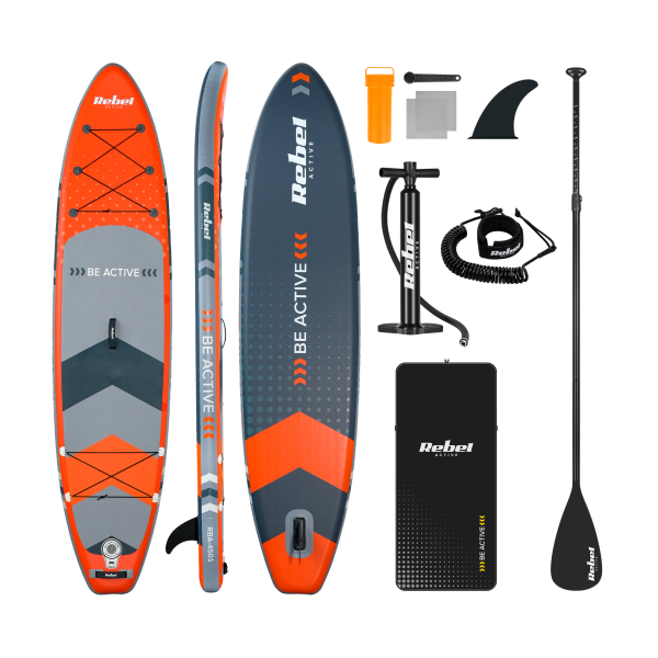 Deska SUP REBEL ACTIVE RBA4500 - pomarańczowa