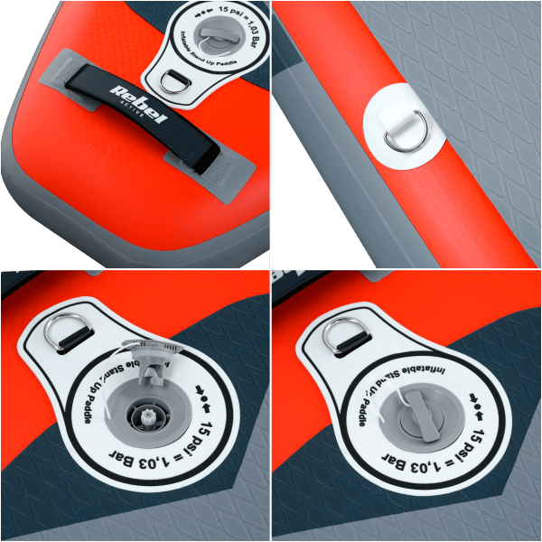 Deska SUP REBEL ACTIVE RBA4501 - pomarańczowa