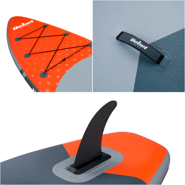 Deska SUP REBEL ACTIVE RBA4501 - pomarańczowa