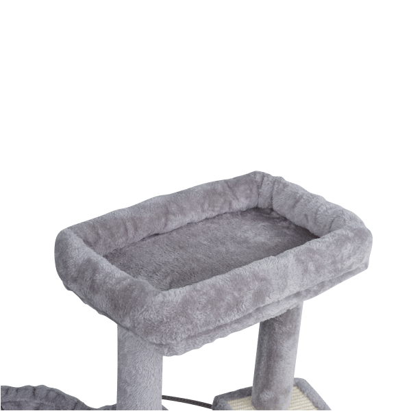 Drapak dla kota 40x30x80 cm , szary, REBEL ANIMALS