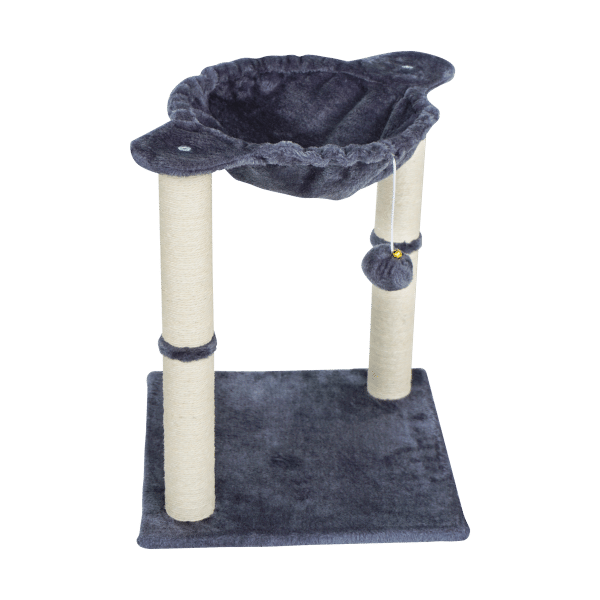 Drapak dla kota 40x40x51 cm , ciemno-szary, REBEL ANIMALS