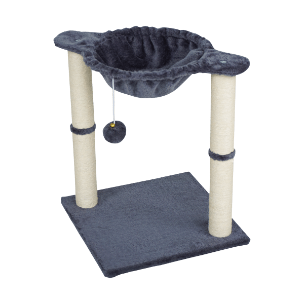 Drapak dla kota 40x40x51 cm , ciemno-szary, REBEL ANIMALS