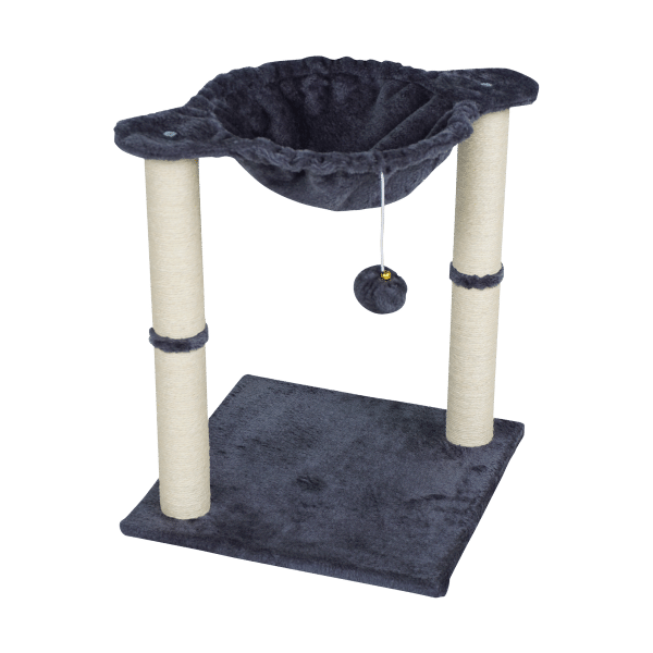 Drapak dla kota 40x40x51 cm , ciemno-szary, REBEL ANIMALS