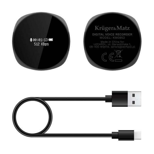 Dyktafon cyfrowy Kruger&Matz KM0952 8GB