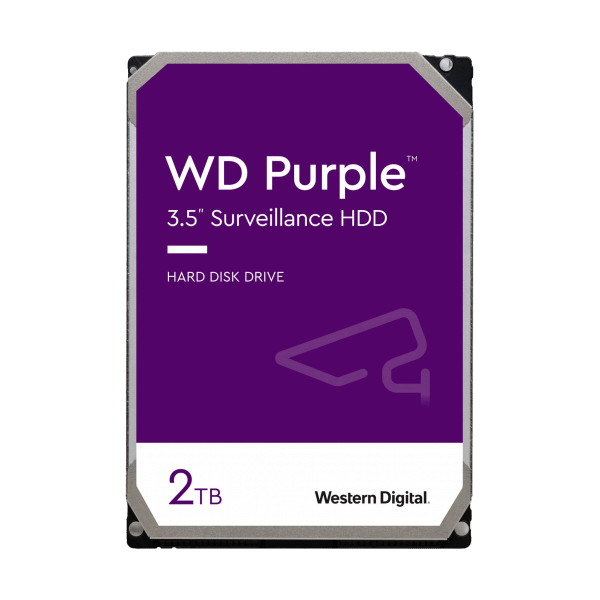 Dysk do monitoringu WesternDigital PURPLE 2TB WD23PURZ 64MB