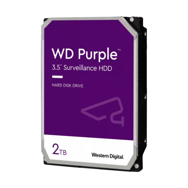 Dysk do monitoringu WesternDigital PURPLE 2TB WD23PURZ 64MB