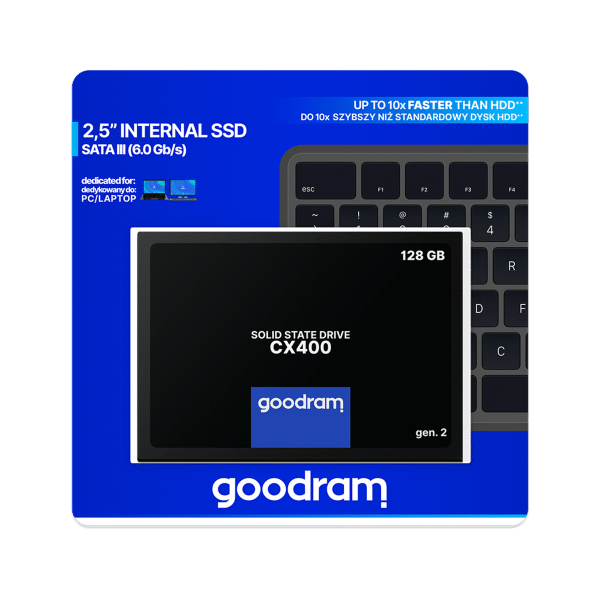 Dysk SSD Goodram 128 GB CX400