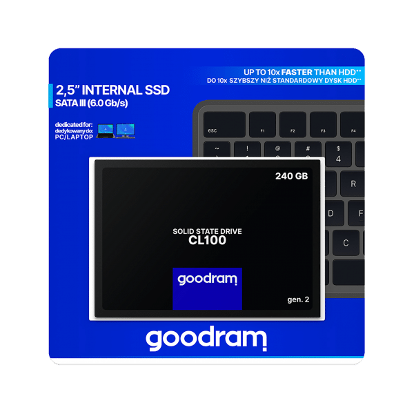 Dysk SSD Goodram 240 GB CL100