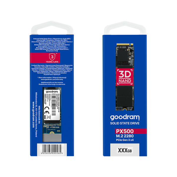 Dysk SSD Goodram 240 GB PX500 PCIe 3x4 M.2 2280