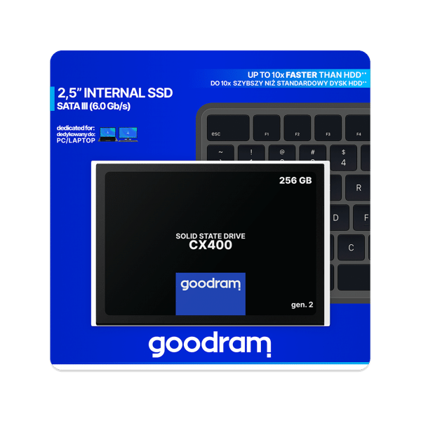 Dysk SSD Goodram 256 GB CX400