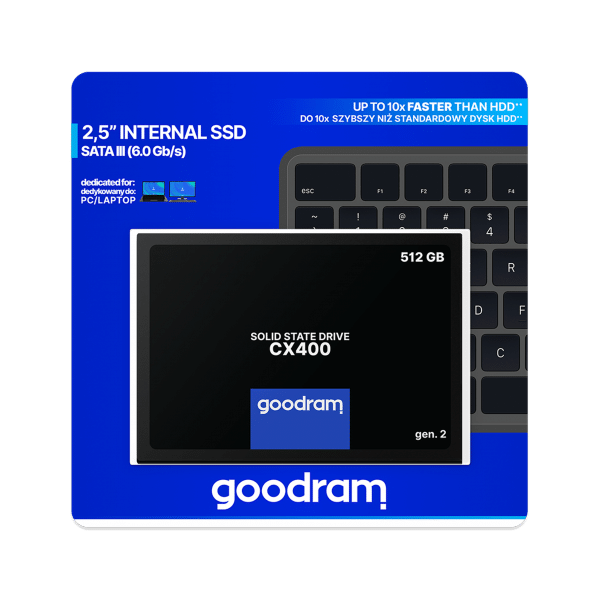 Dysk SSD Goodram 512 GB CX400