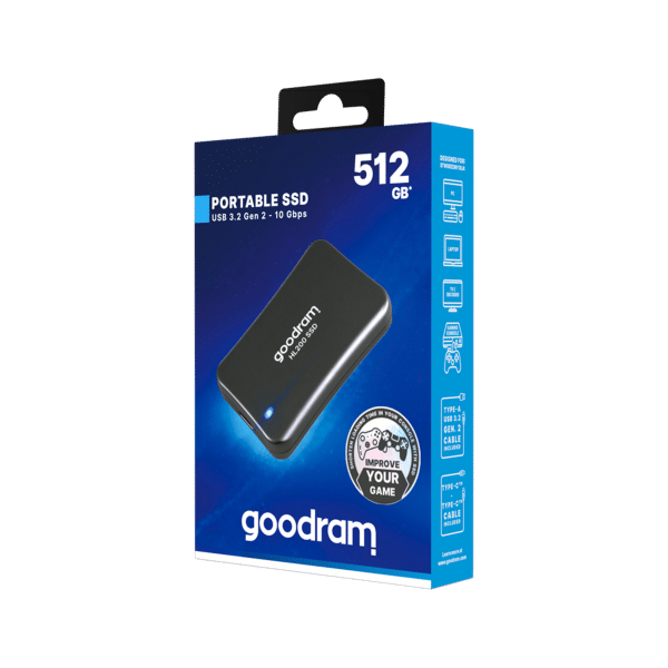 Dysk SSD Goodram HL200 512 GB USB 3.2