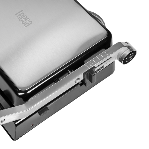Grill elektryczny TEESA , panini grill , opiekacz, 3 pozycje , wyjmowane wkłady, 2000W