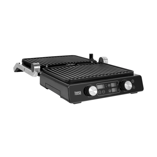 Grill elektryczny TEESA , panini grill , opiekacz, 3 pozycje , wyjmowane wkłady, 2000W