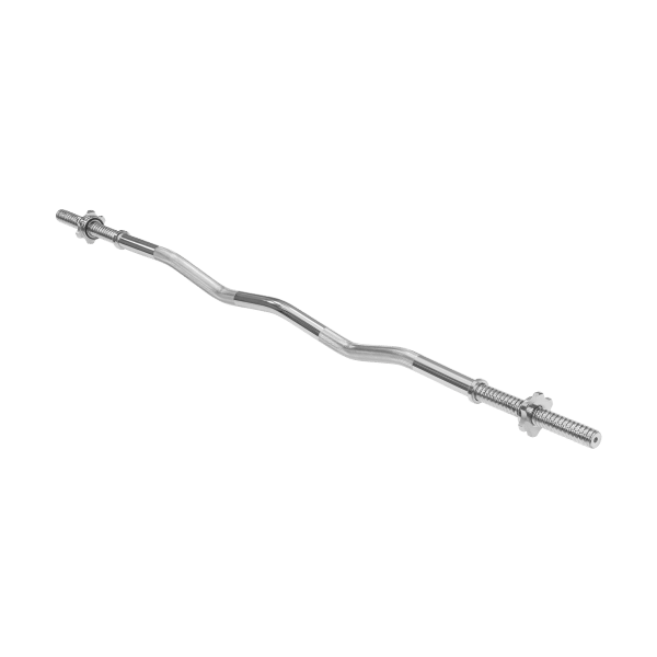 Gryf lekko łamany, sztanga 30mm 150cm 8.5kg max.170kg REBEL ACTIVE